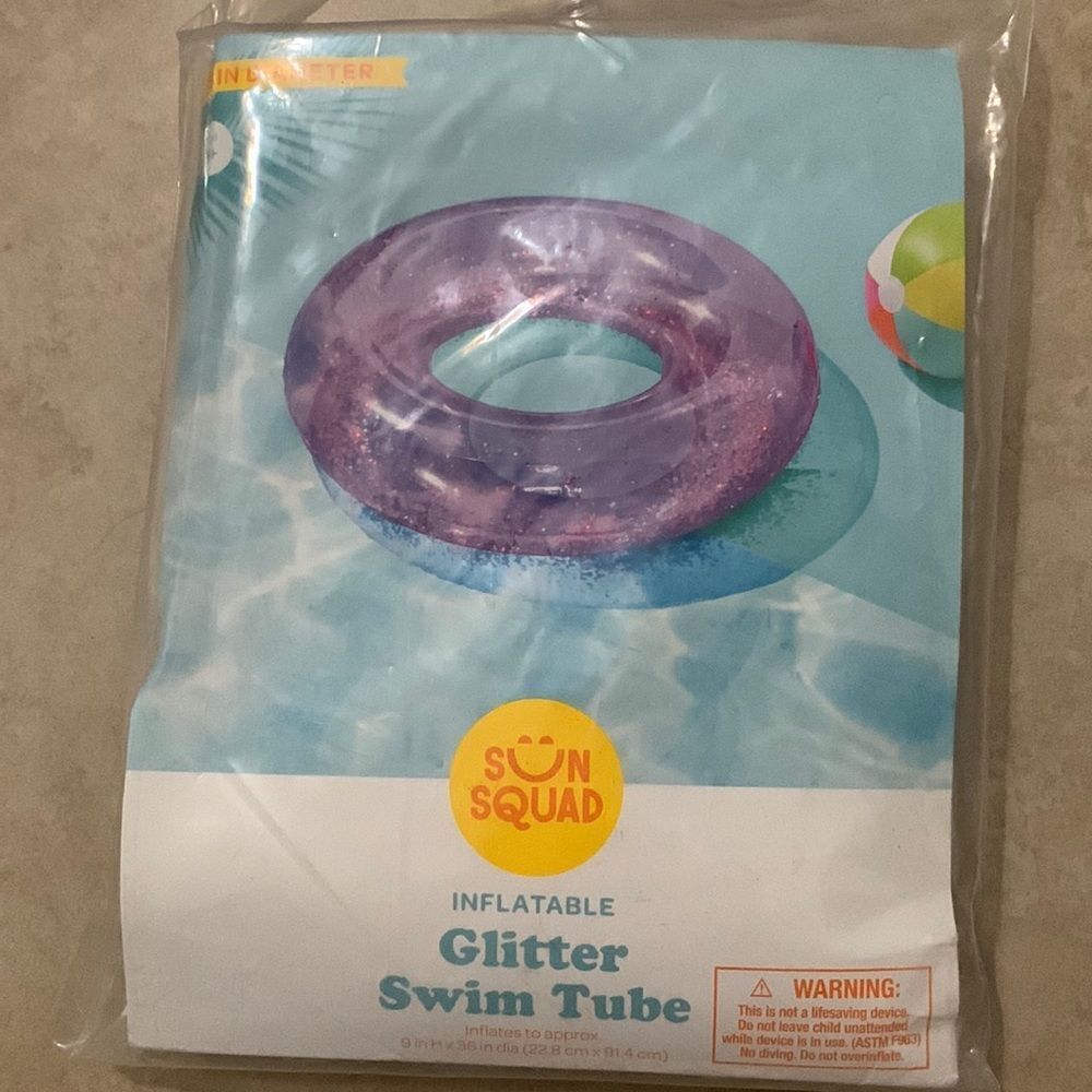 3for$20 NWT glitter swim give 36 inch diameter 8+